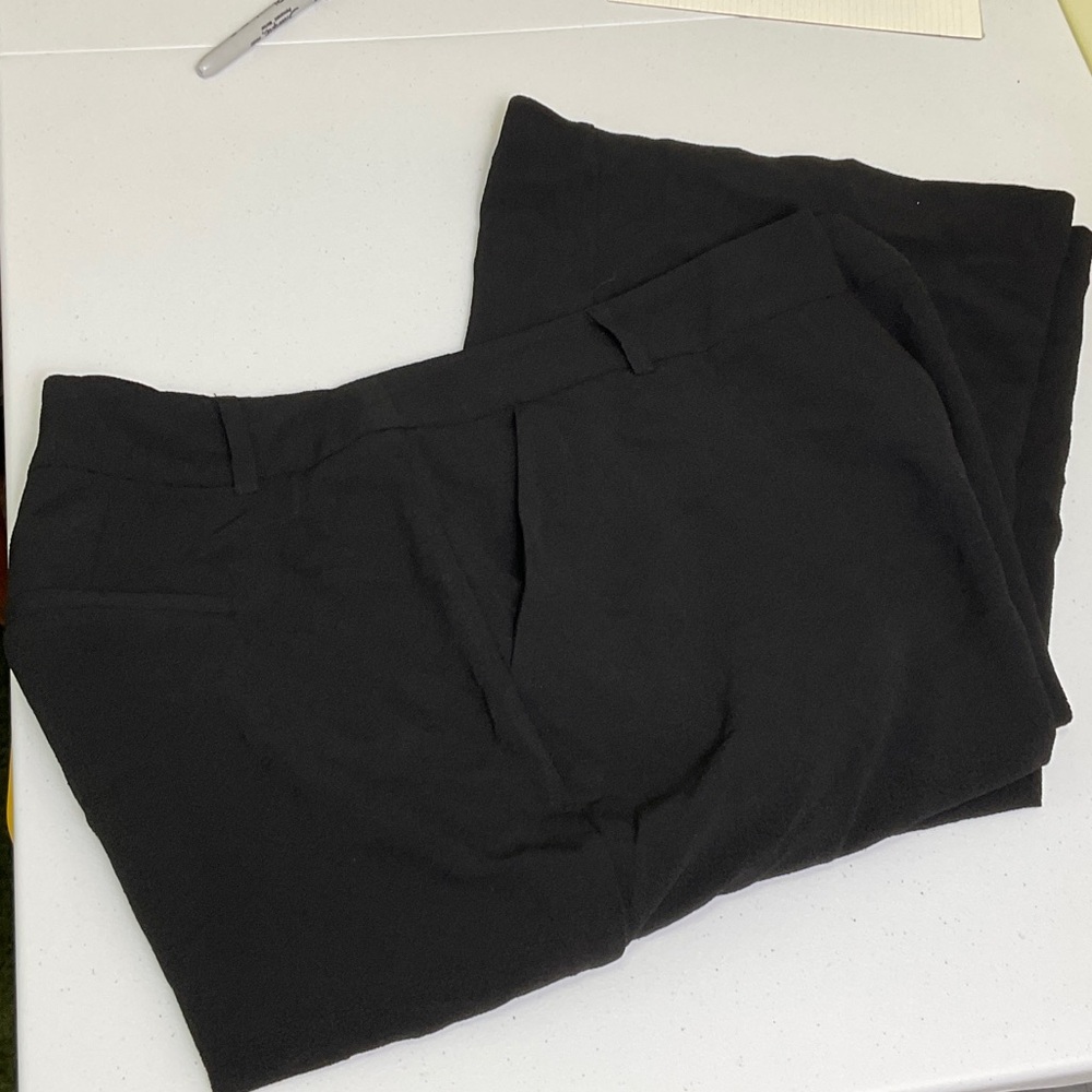 City Chic Black Flare Pants